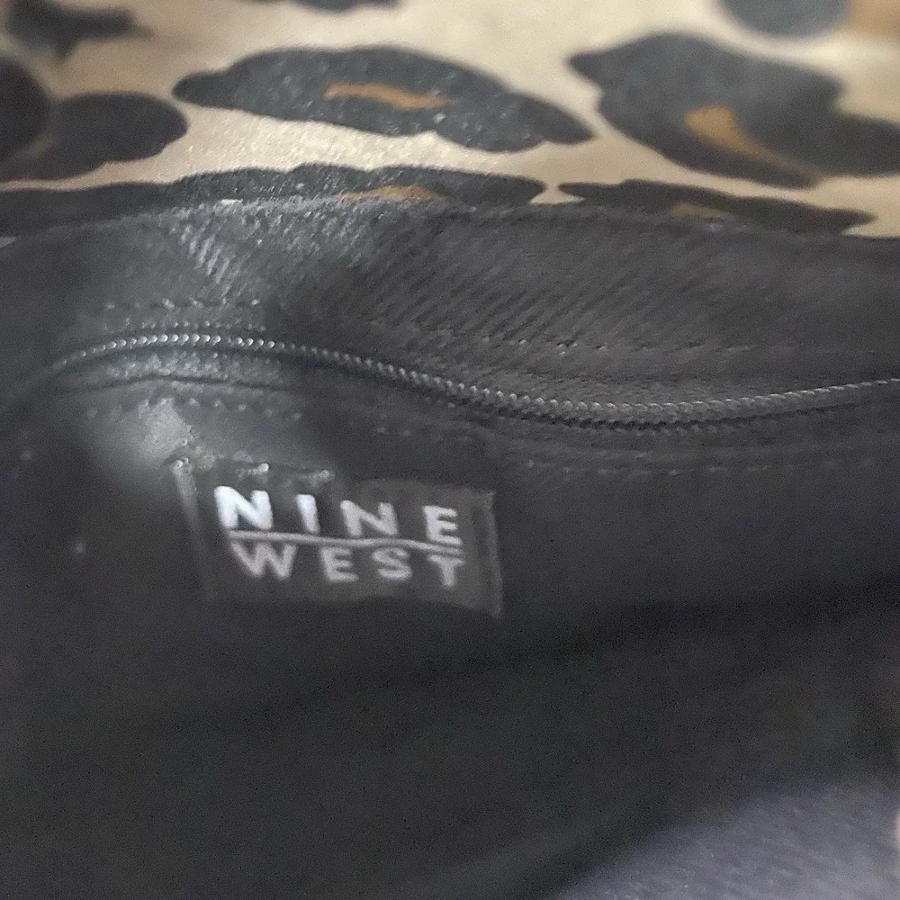 Nine West Cheetah Print Double Strap Animal Print Shoulder Bag‎ Womens 9x8x4